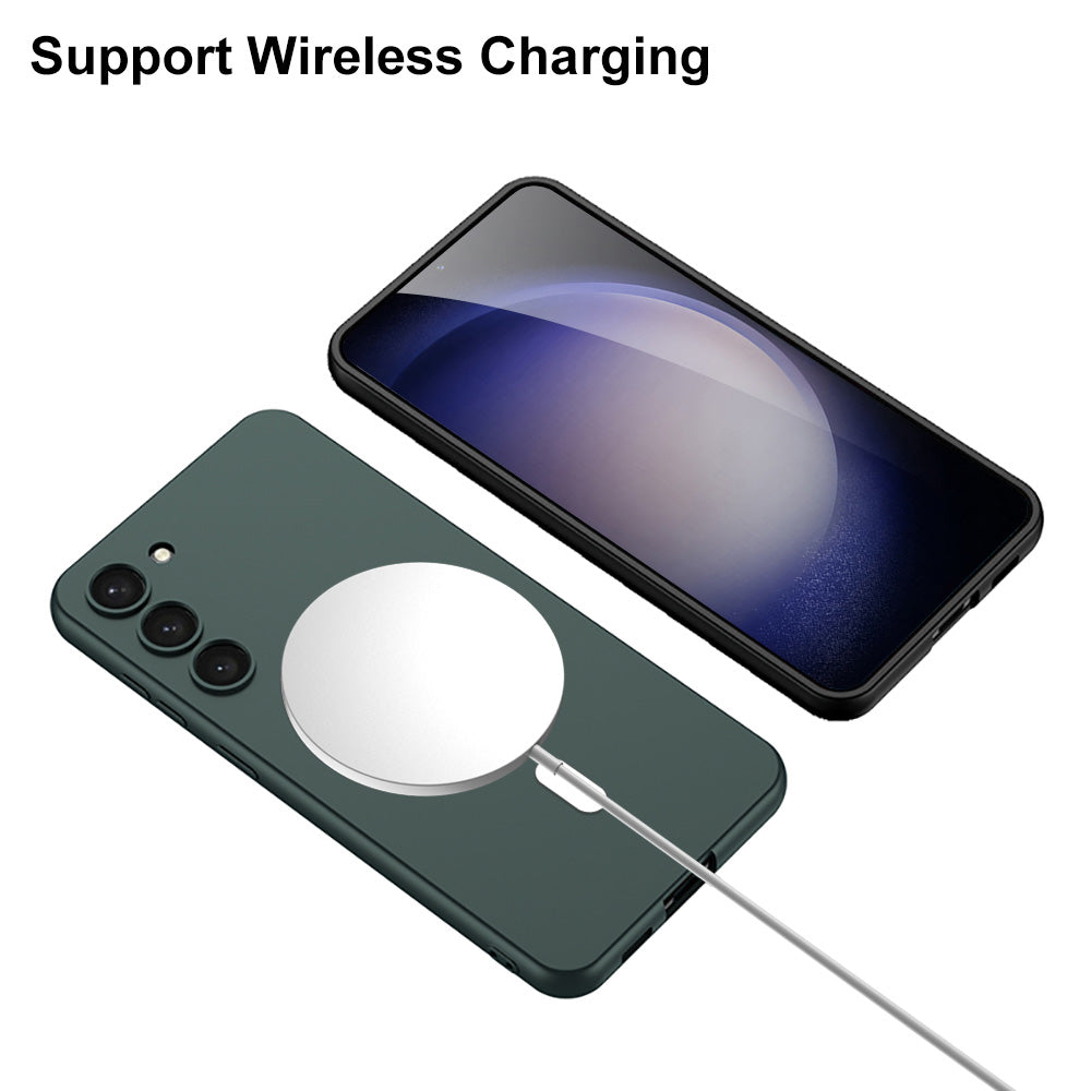 GKK til Samsung Galaxy S23 TPU PC-cover kompatibel med MagSafe Ultra Thin Skin-touch-telefoncover GKK til Samsung Galaxy S23 TPU PC-cover kompatibel med MagSafe Ultra Thin Skin-touch-telefoncover